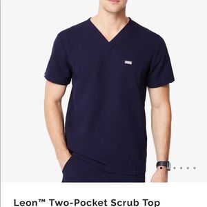 Men’s FIGS Leon two pocket scrub top